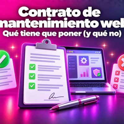 Contrato mantenimiento